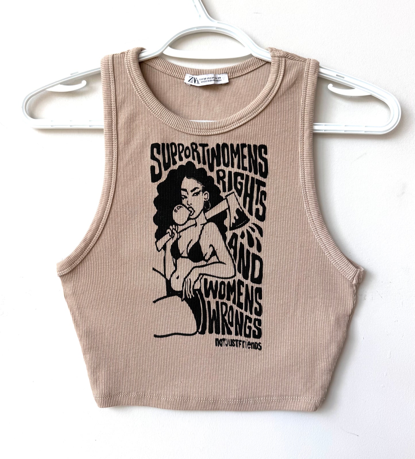 Women’s Wrongs Cropped Tank