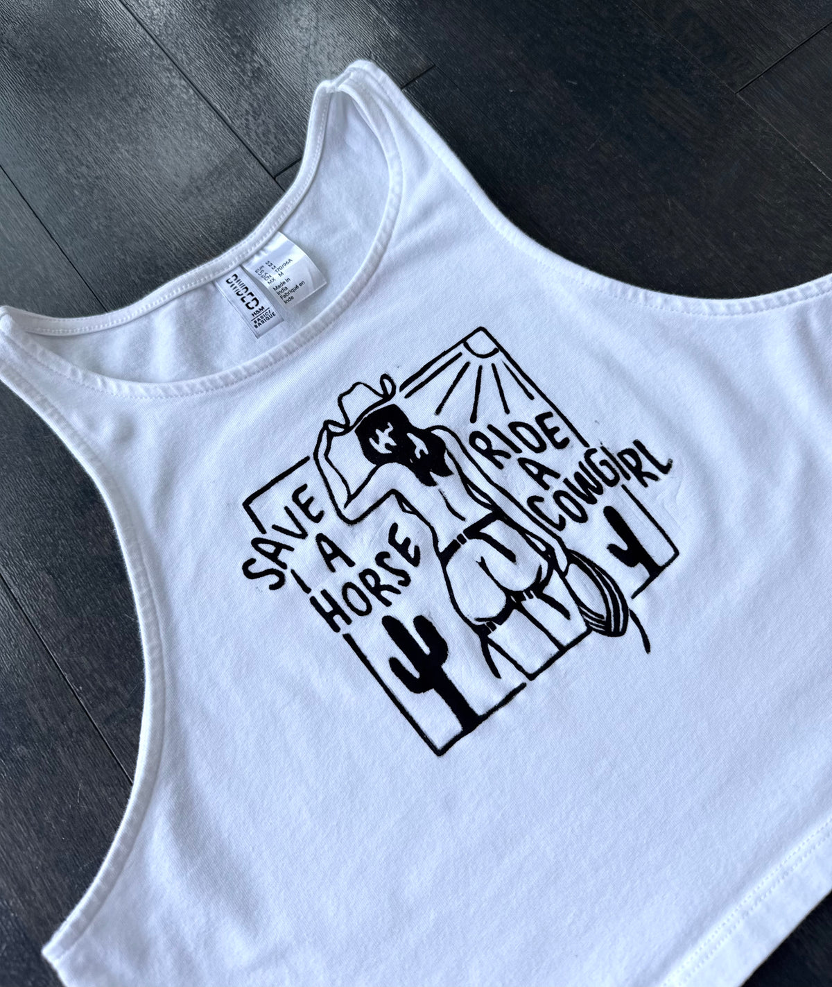 Cowgirl Cropped Tank