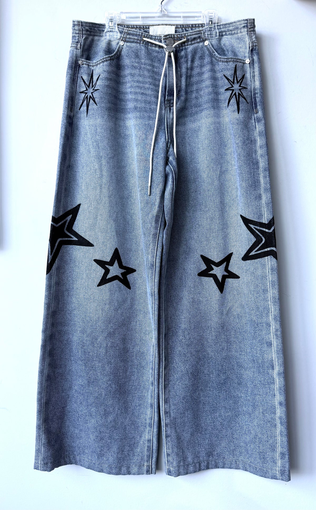 Disco Diva Wide Leg High-Waisted Jeans