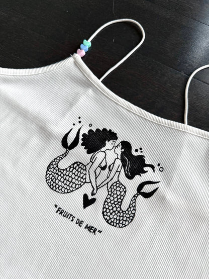 Mermaids Cropped Tank