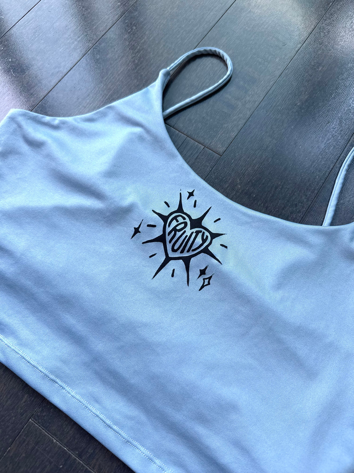 Fruity Cropped Tank/Sports Bra