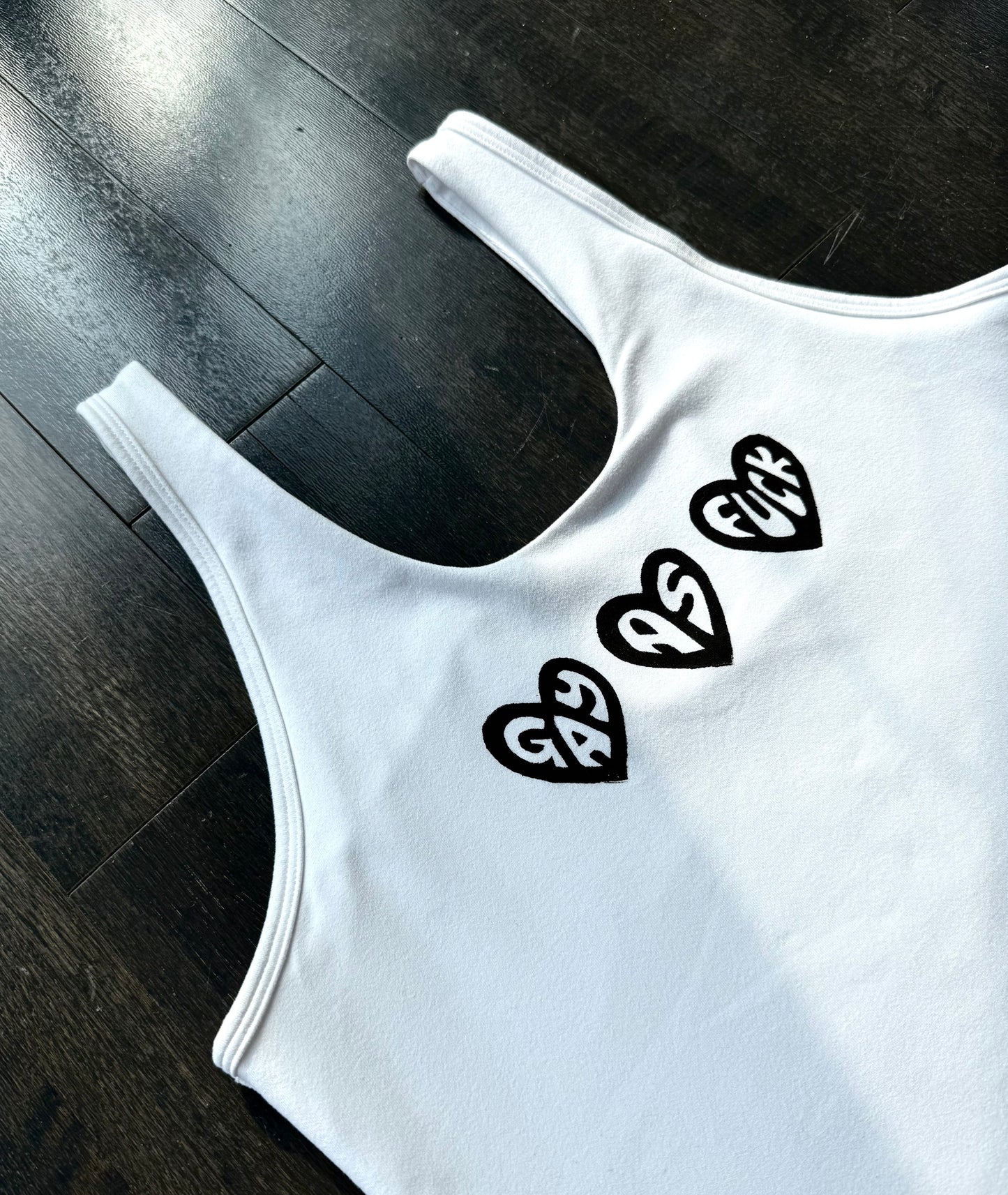 Gay As Fuck Cropped Athletic Tank