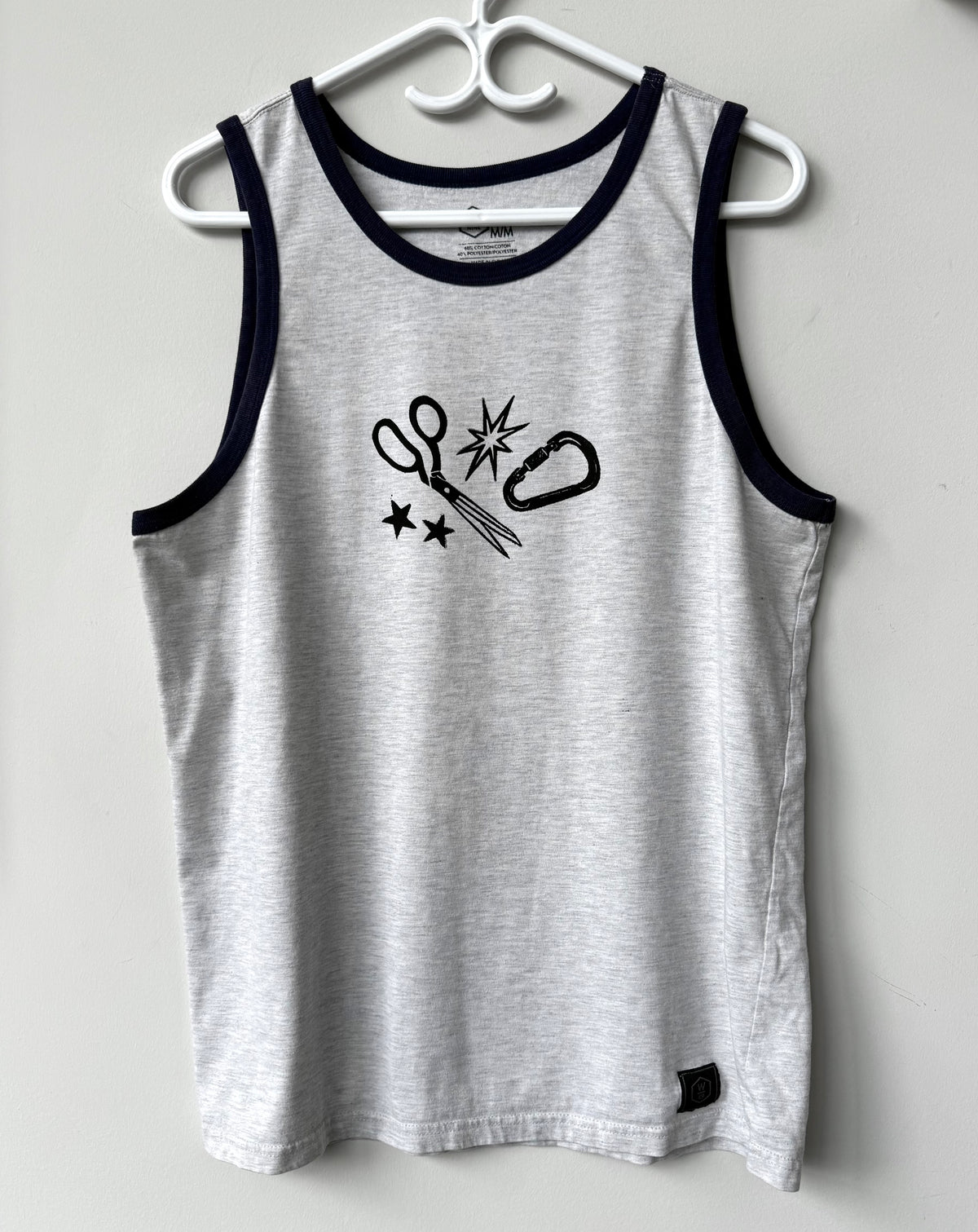 Patchwork Printed Sleeveless Top
