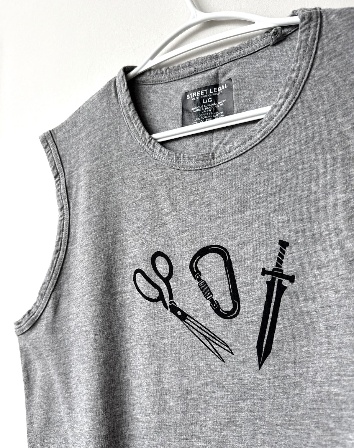 Patchwork Printed Sleeveless Top