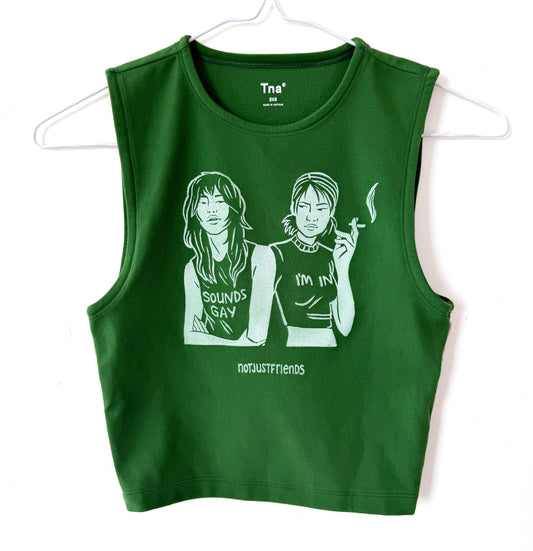 Sounds Gay Cropped Tank