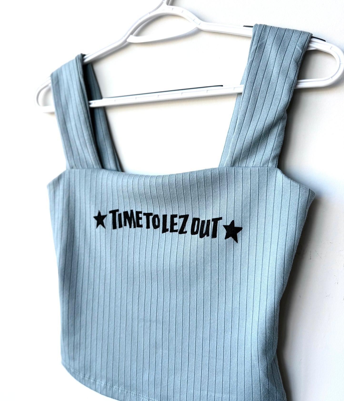 Lez Out Cropped Tank