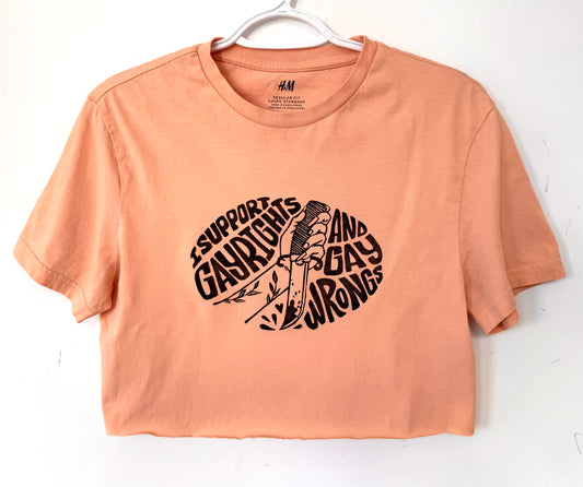 Gay Wrongs Cropped T