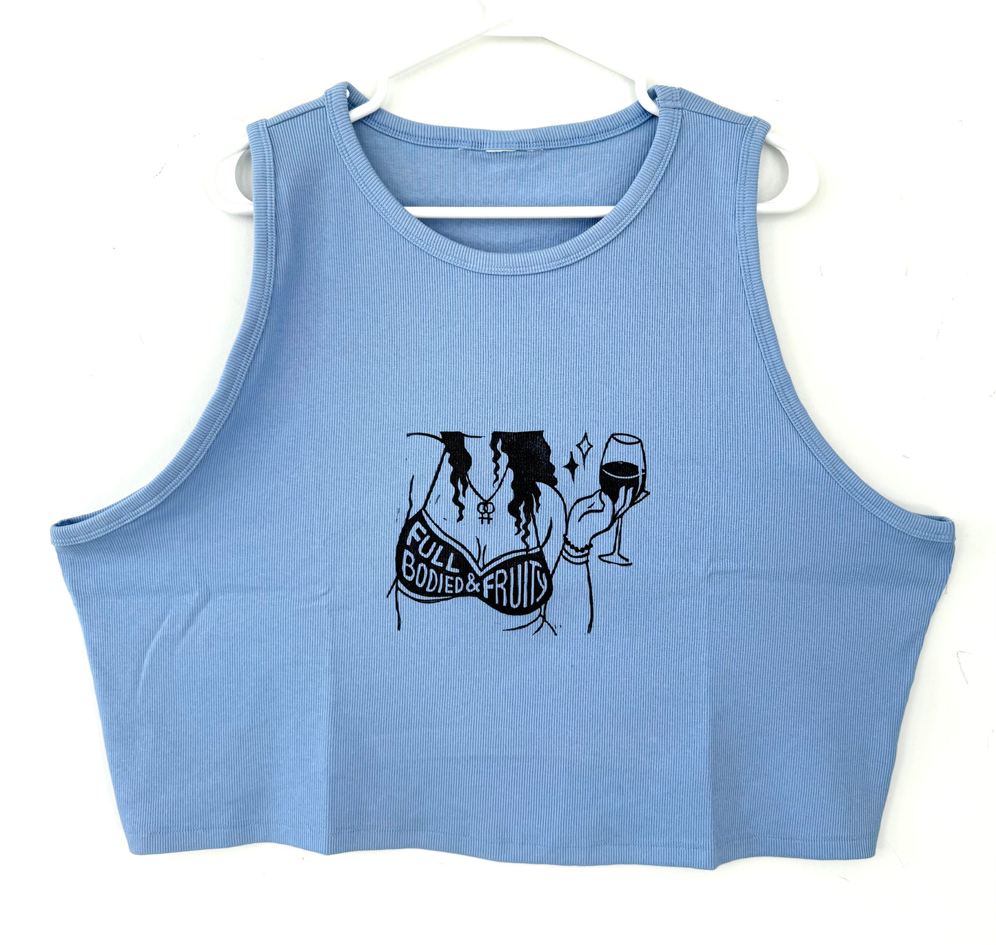 Full Bodied & Fruity Cropped Tank