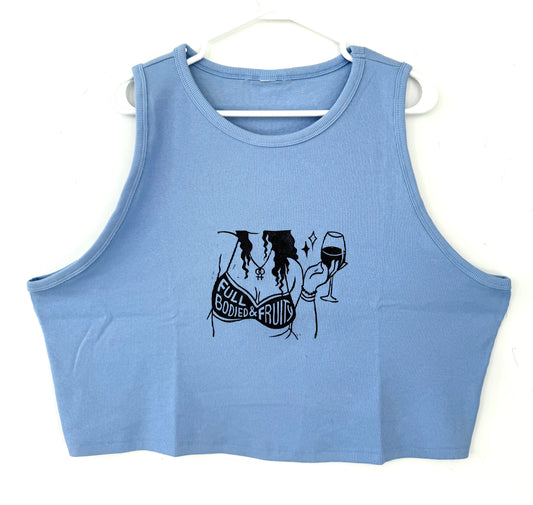 Full Bodied & Fruity Cropped Tank