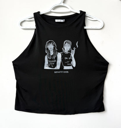 Sounds Gay Cropped Tank
