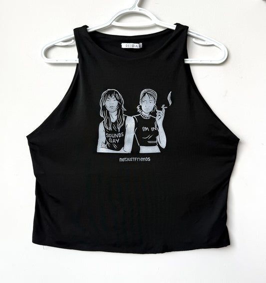 Sounds Gay Cropped Tank