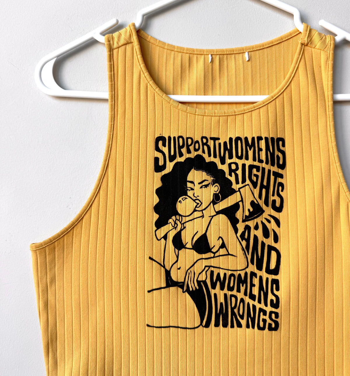 Women’s Wrongs Cropped Tank