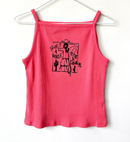 Cowgirl Ribbed Tank
