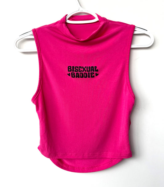 Bisexual Baddie High-Neck Tank