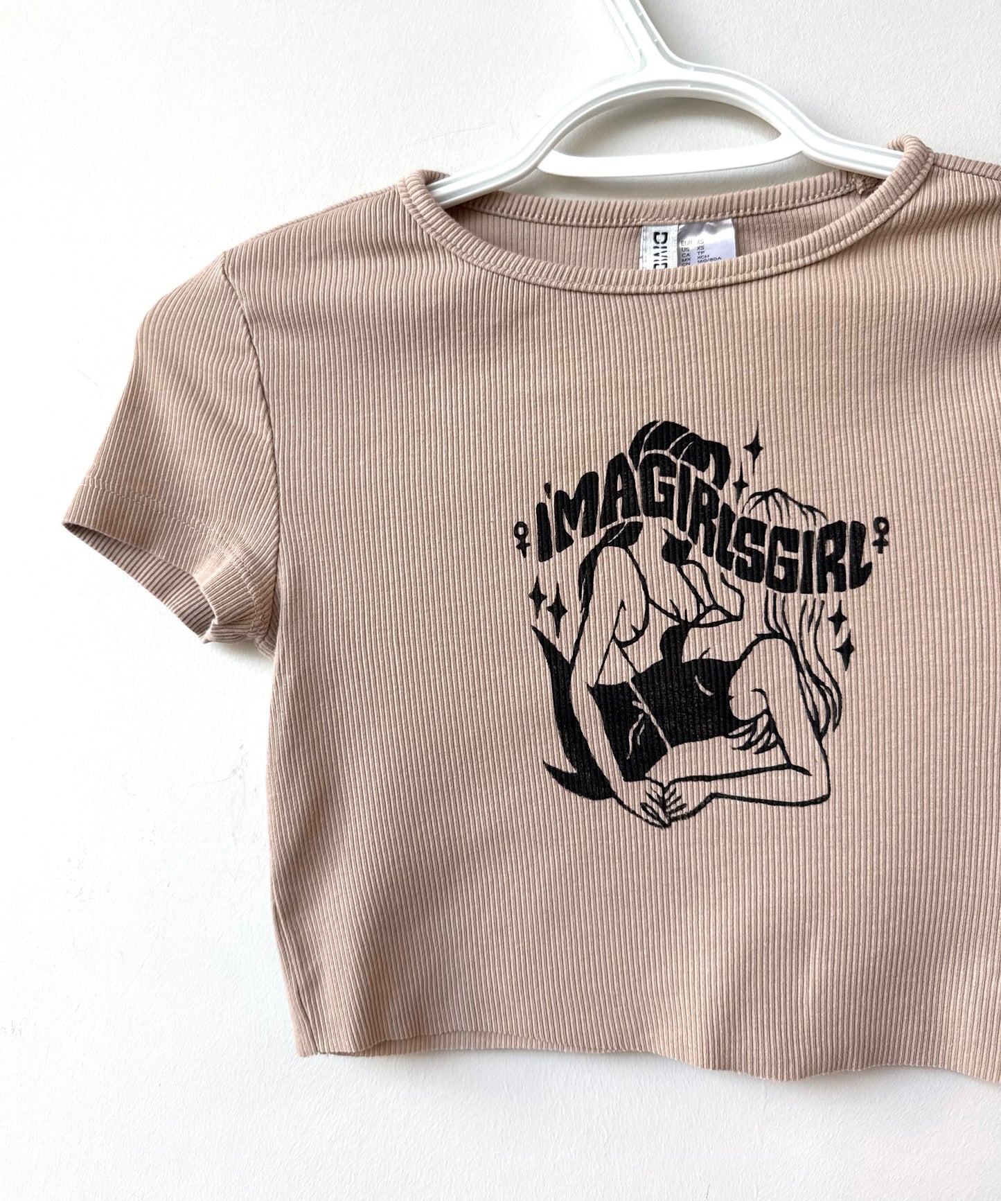 Girls Girl Cropped Baby T