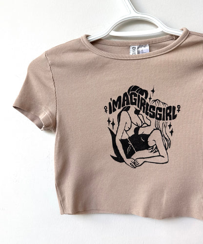 Girls Girl Cropped Baby T
