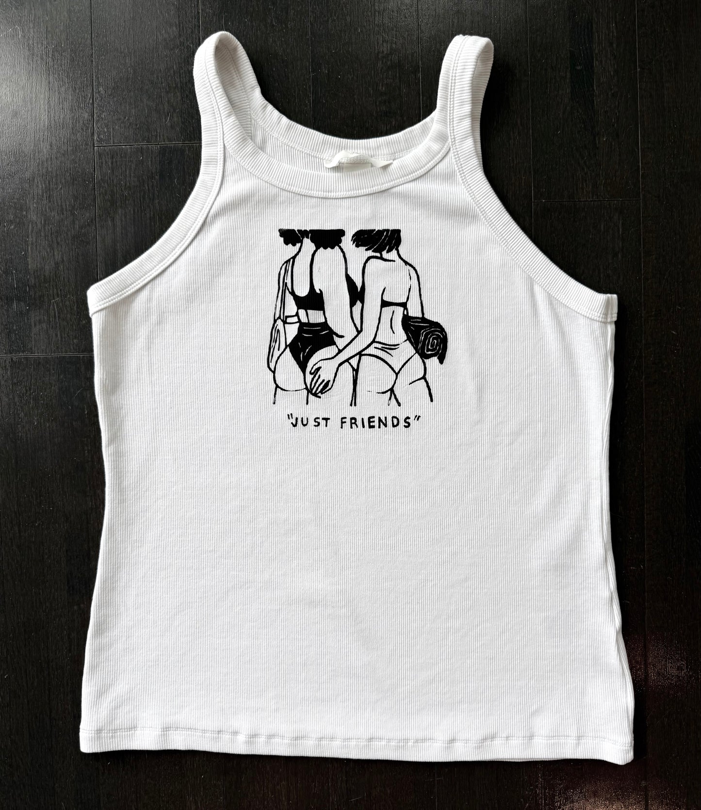 “Just Friends” Beach Babes Tank Top