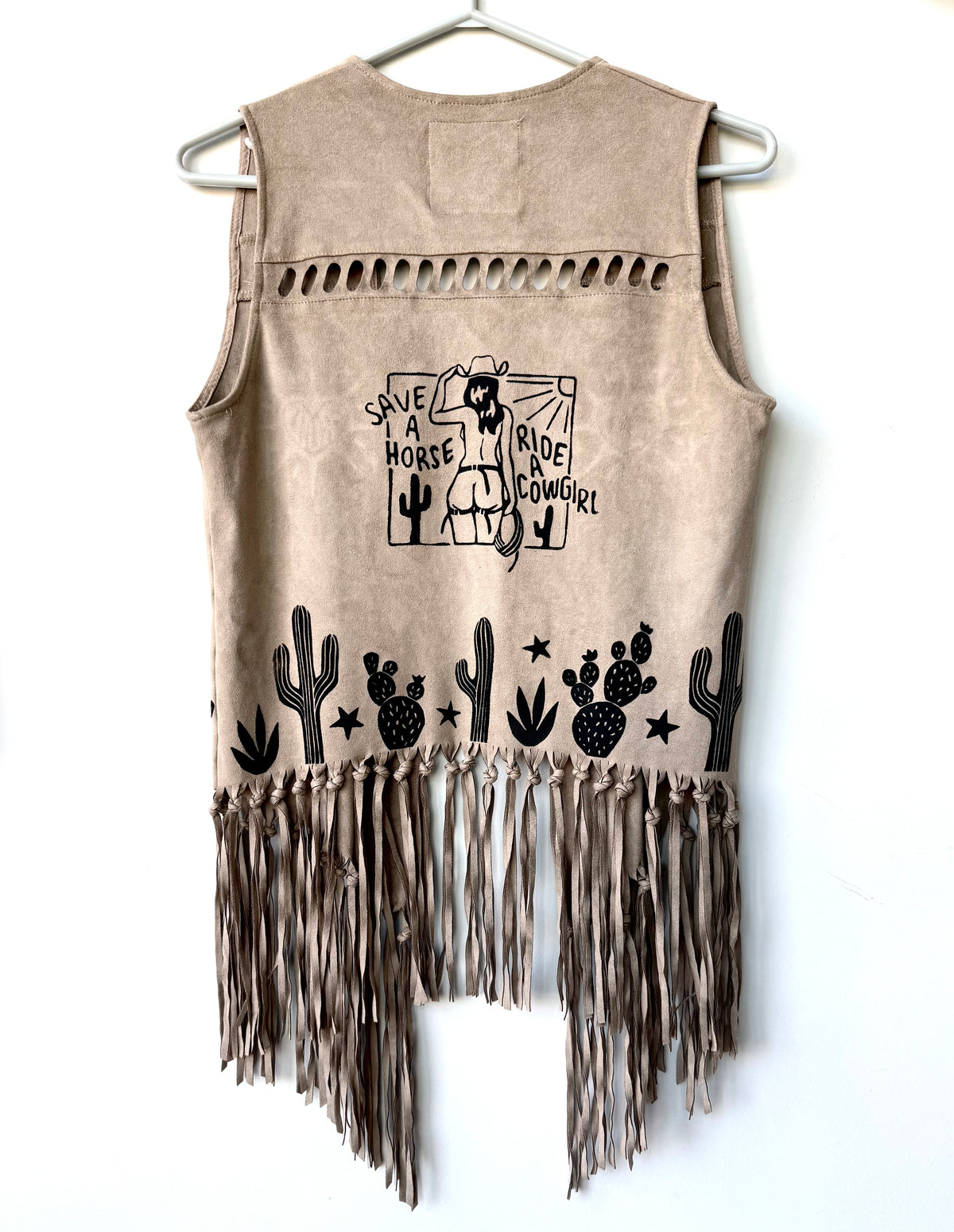 Cowgirl X Fruity Fringed Vest