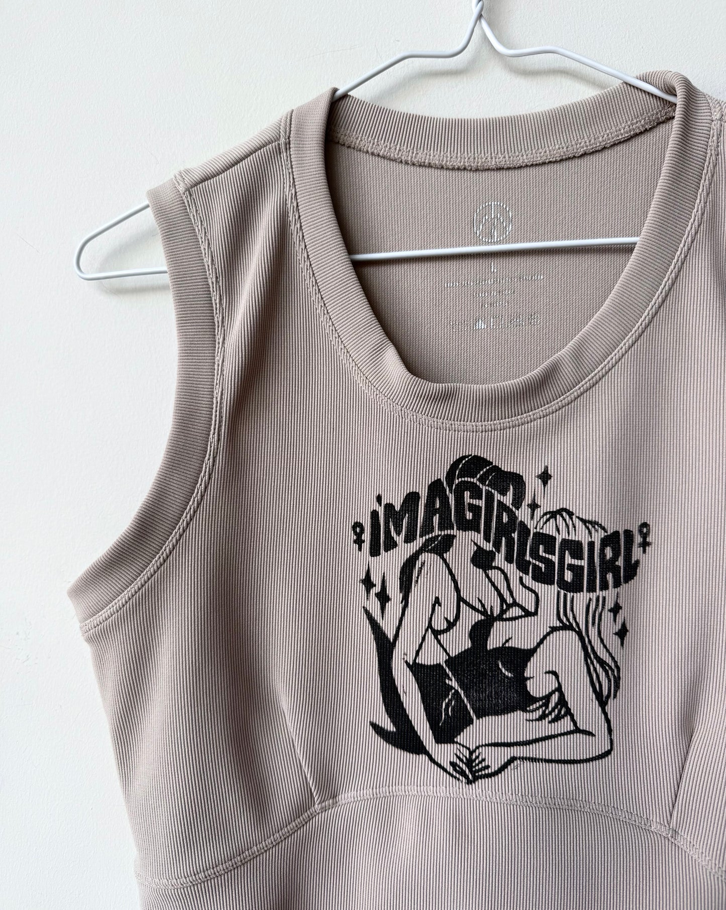 Girls Girl Cropped Athletic Tank