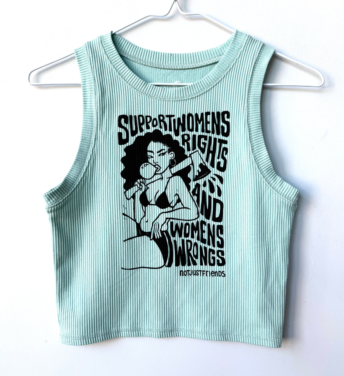 Women’s Wrongs Cropped Tank