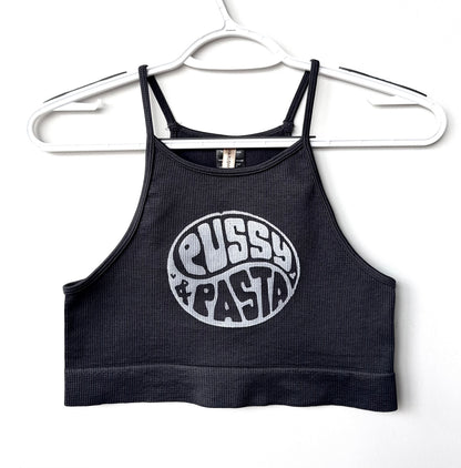 Pussy & Pasta Extra-Cropped Tank