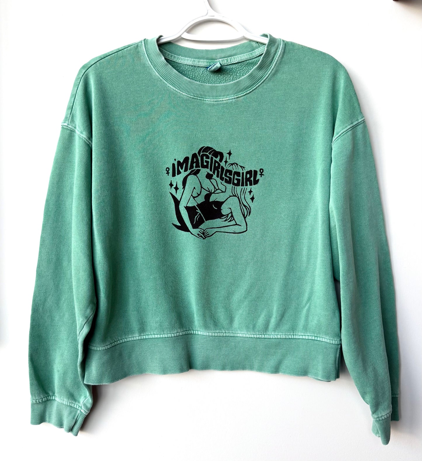 Girls Girl Cropped Crewneck