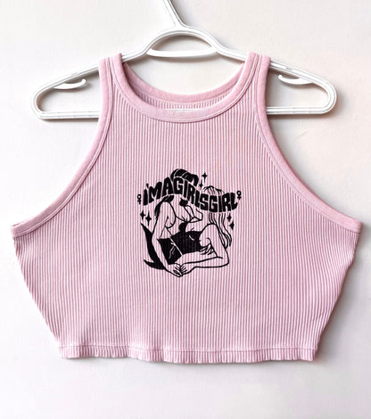 Girls Girl Cropped Ribbed Tank