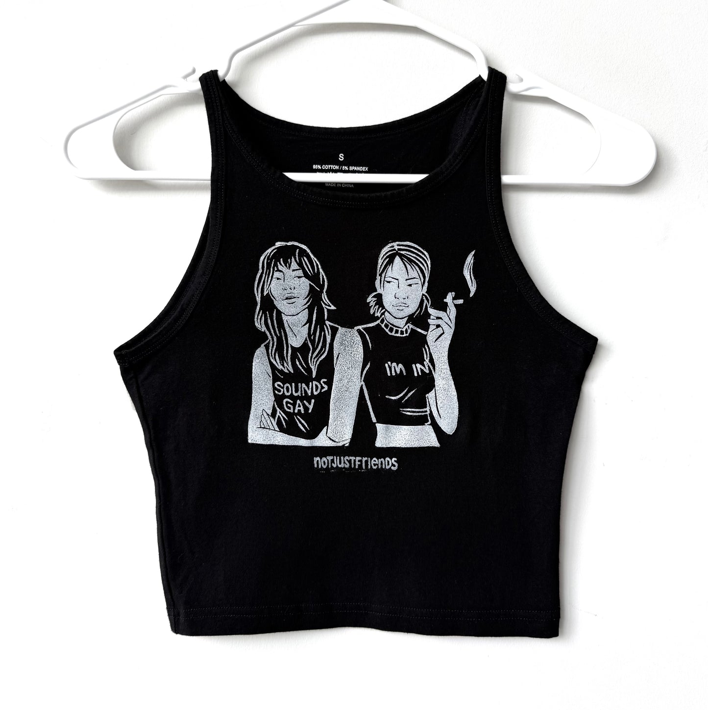 Sounds Gay Cropped Tank