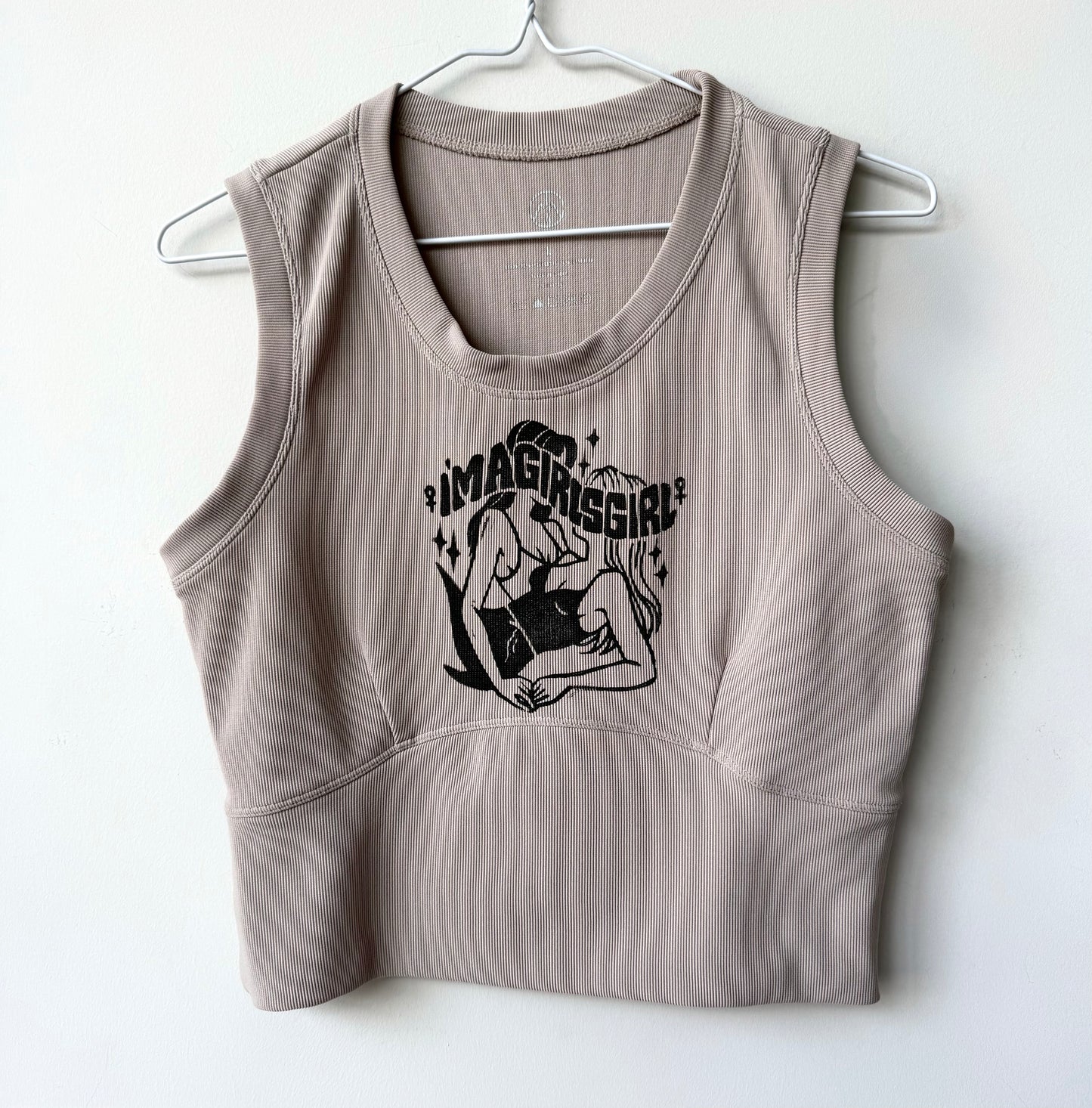 Girls Girl Cropped Athletic Tank