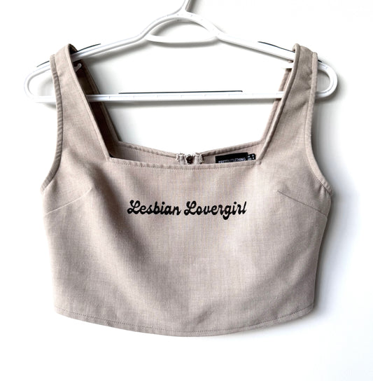 Lovergirl Cropped Tank