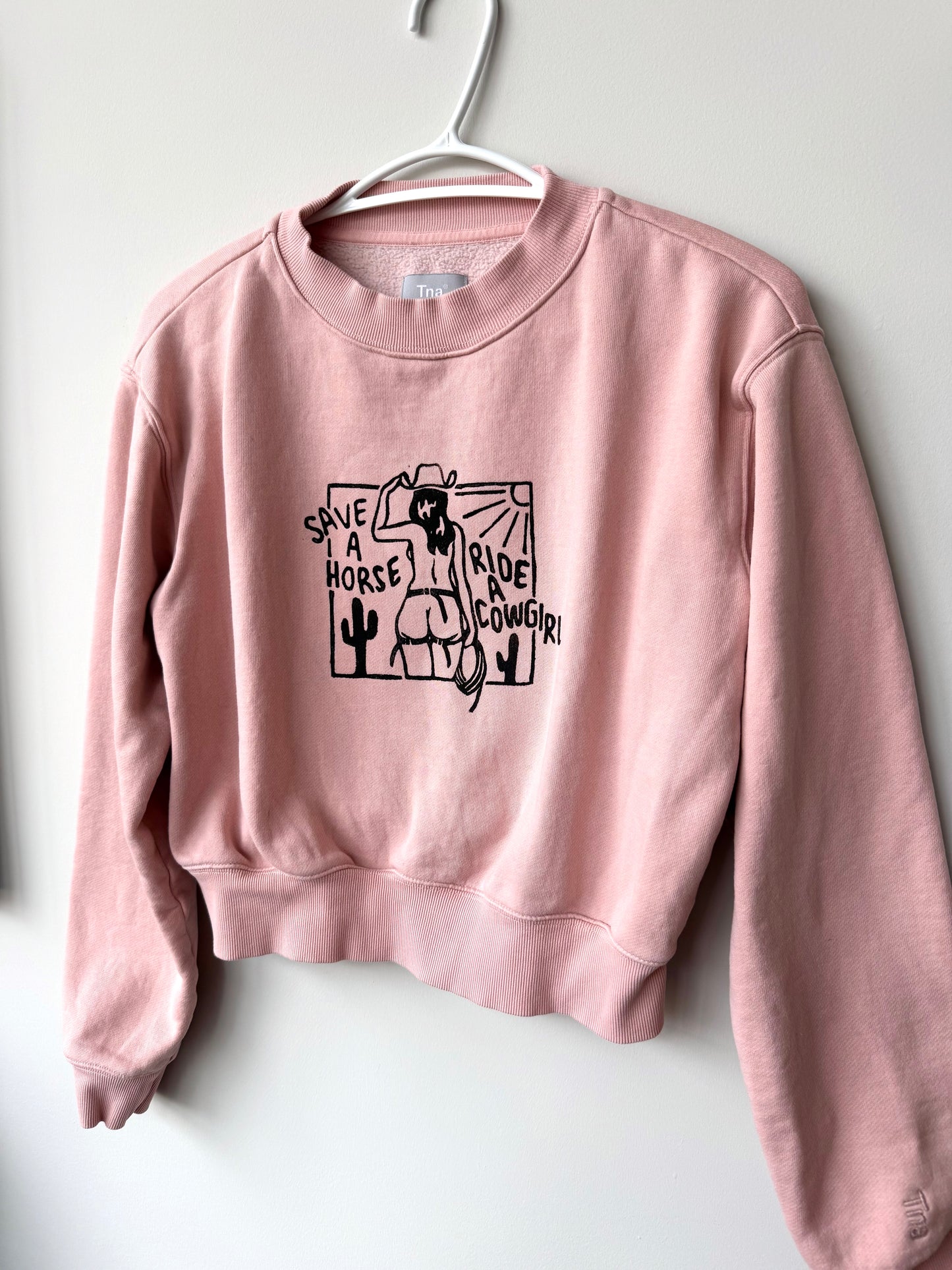 Cowgirl Cropped Crewneck