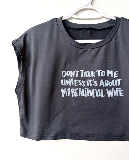Beautiful Wife Cropped Tank