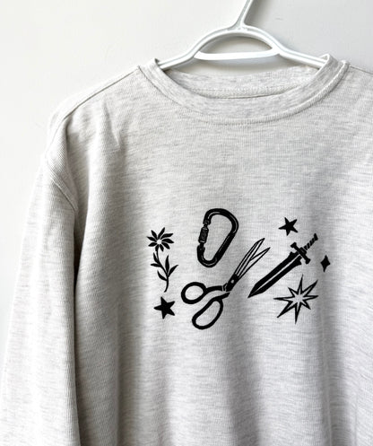Patchwork Printed Long Sleeve