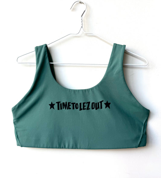 Lez Out Sports Bra