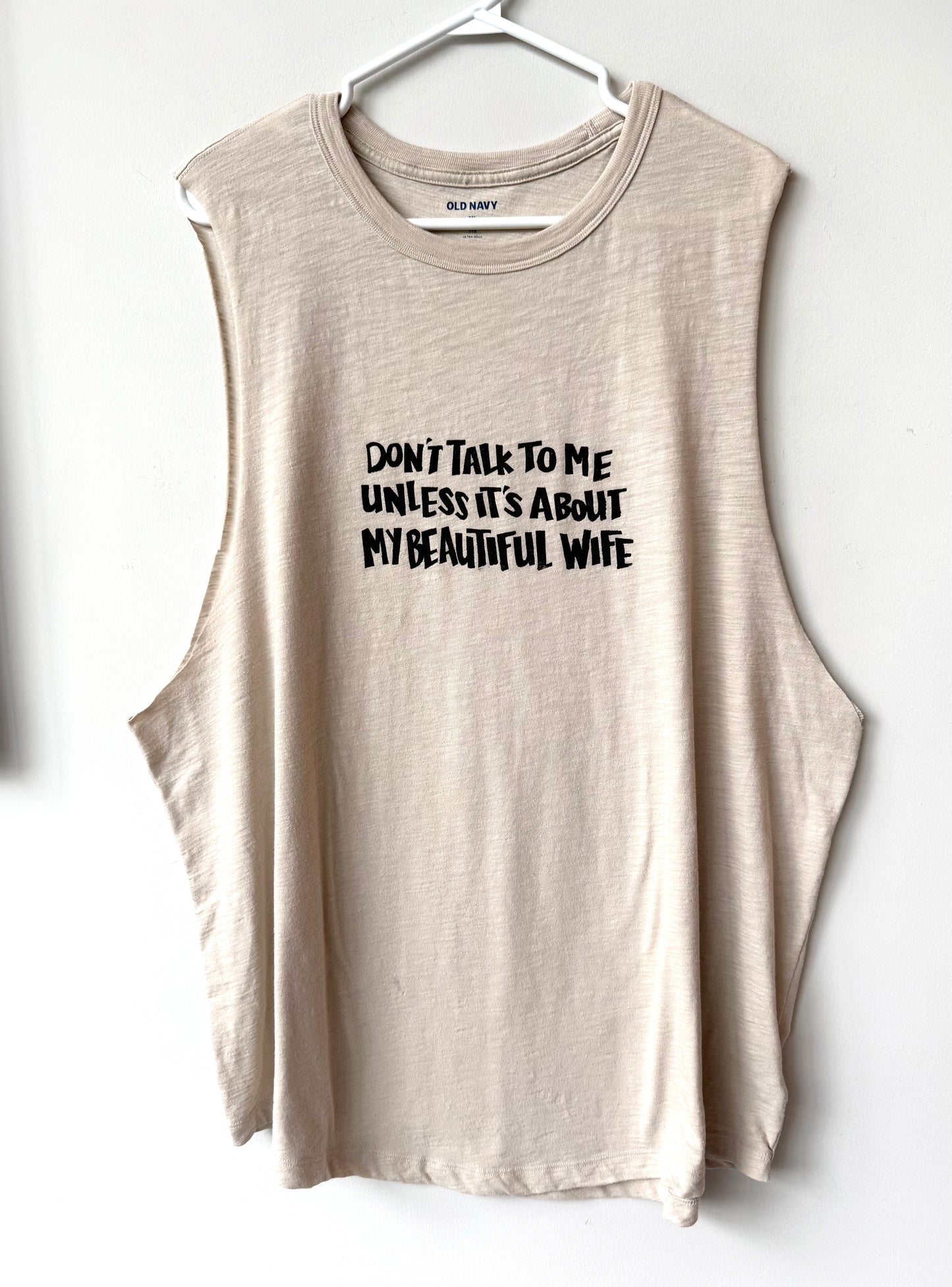Beautiful Wife Sleeveless Top