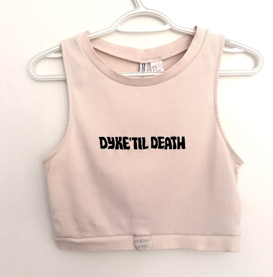 Dyke ‘Til Death Cropped Tank