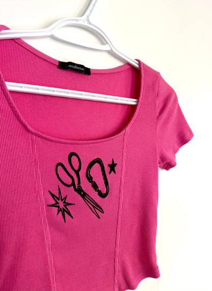 Patchwork Printed Baby T