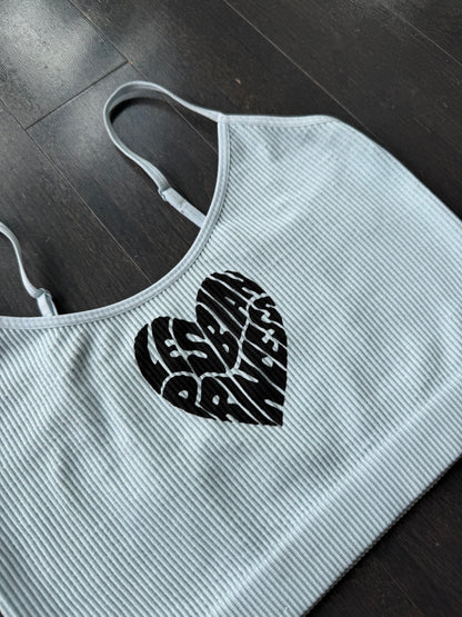 Lesbian Princess Cropped Tank