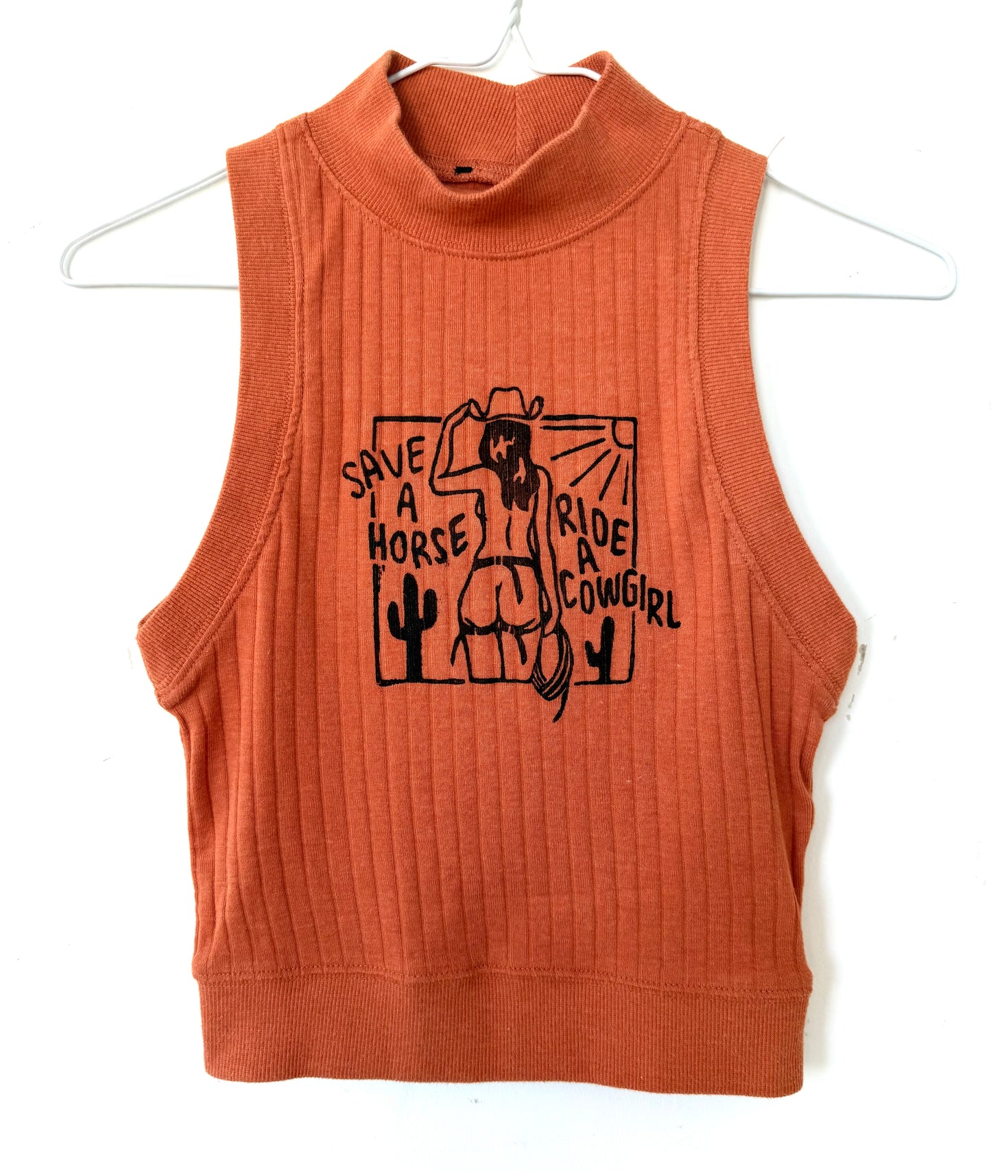 Cowgirl Cropped Tank