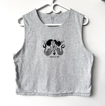 Mermaids Cropped Tank