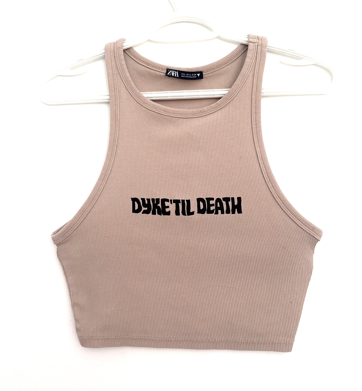 Dyke ‘Til Death Cropped Tank