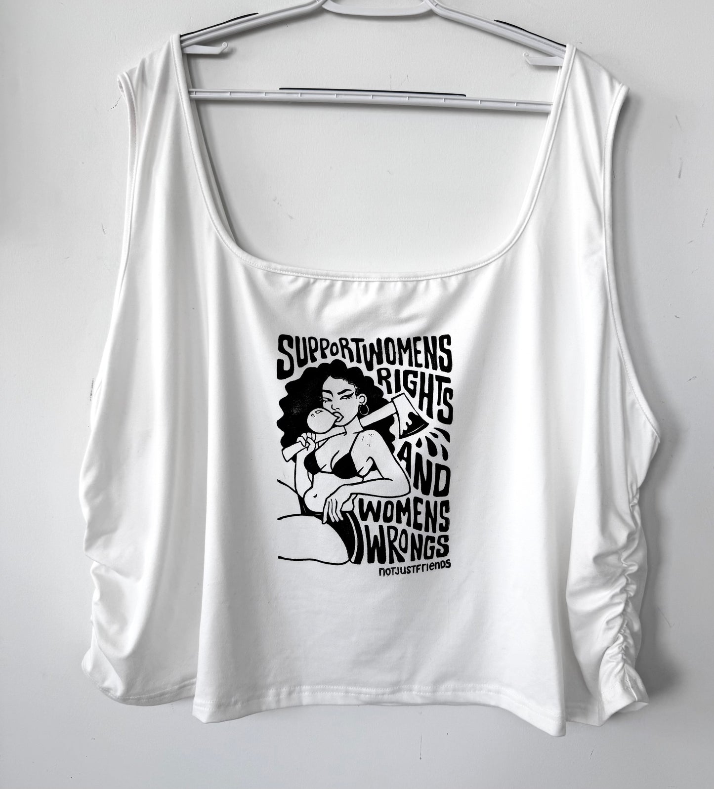 Women’s Wrongs Cropped Tank