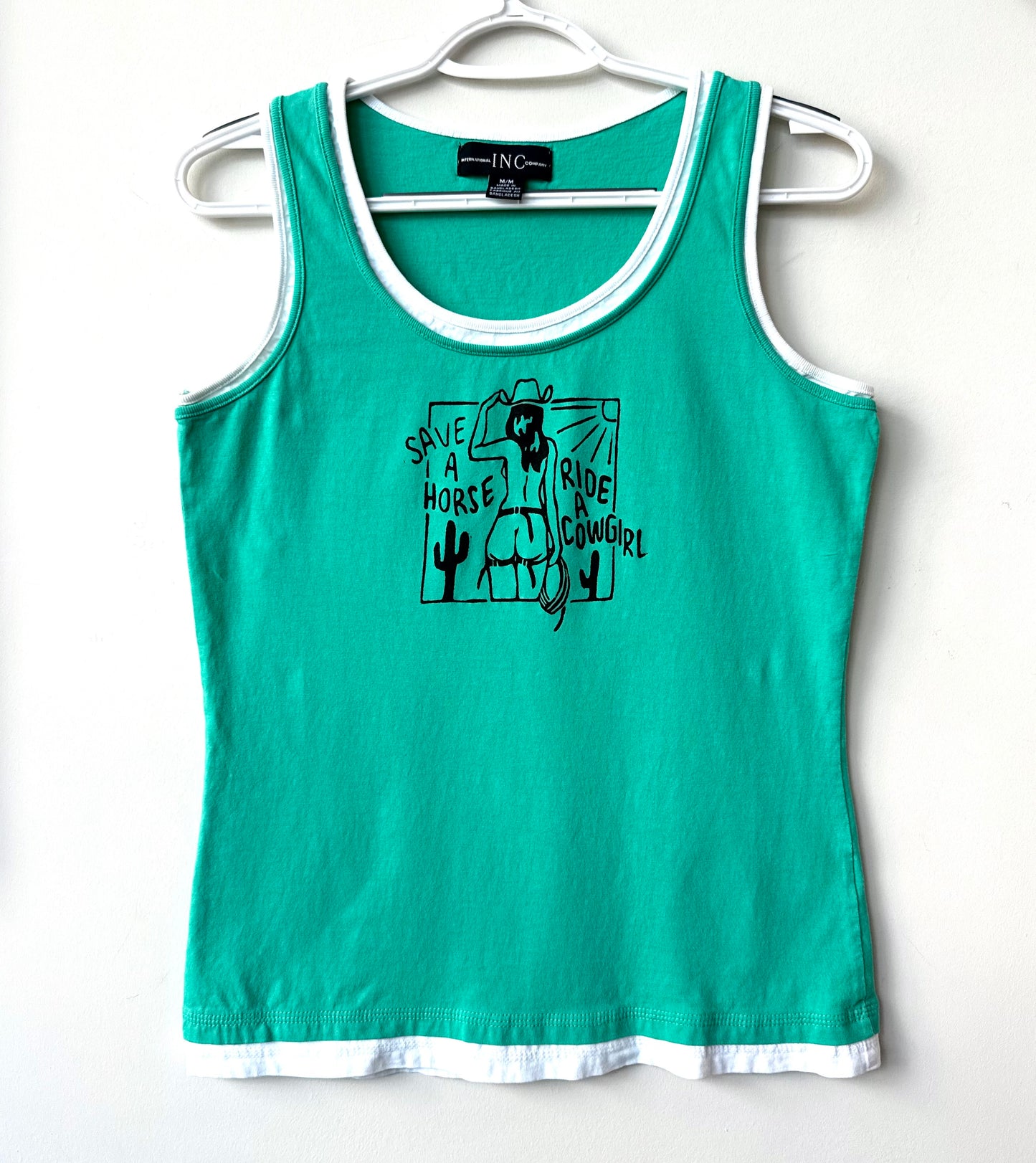 Cowgirl Layered Tank Top