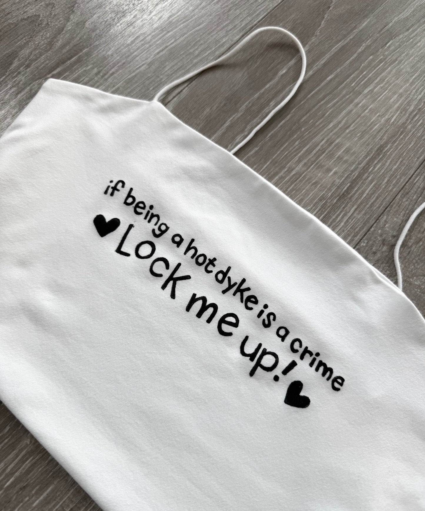 Lock Me Up Cropped Tank