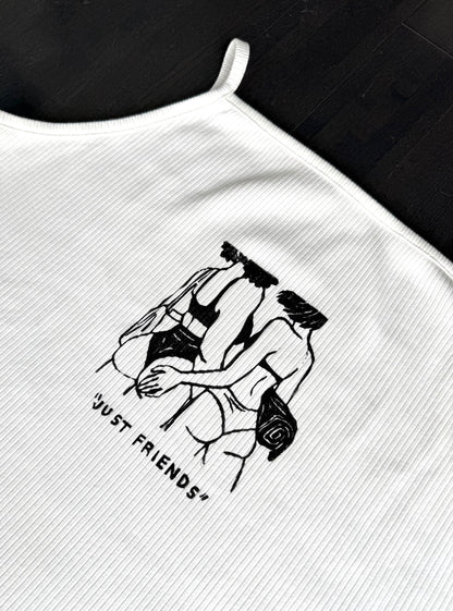 “Just Friends” Beach Babes Tank Top