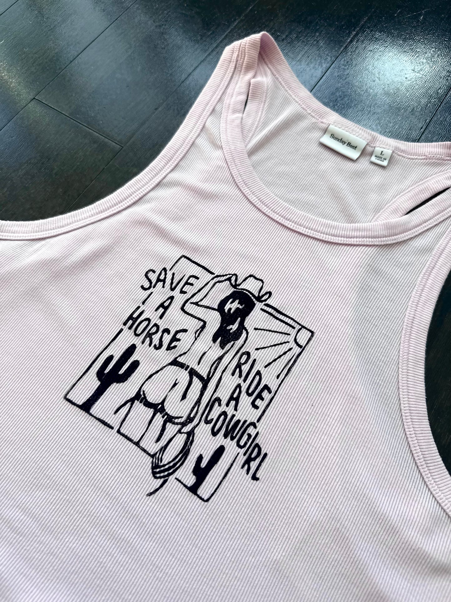 Cowgirl Cropped Tank