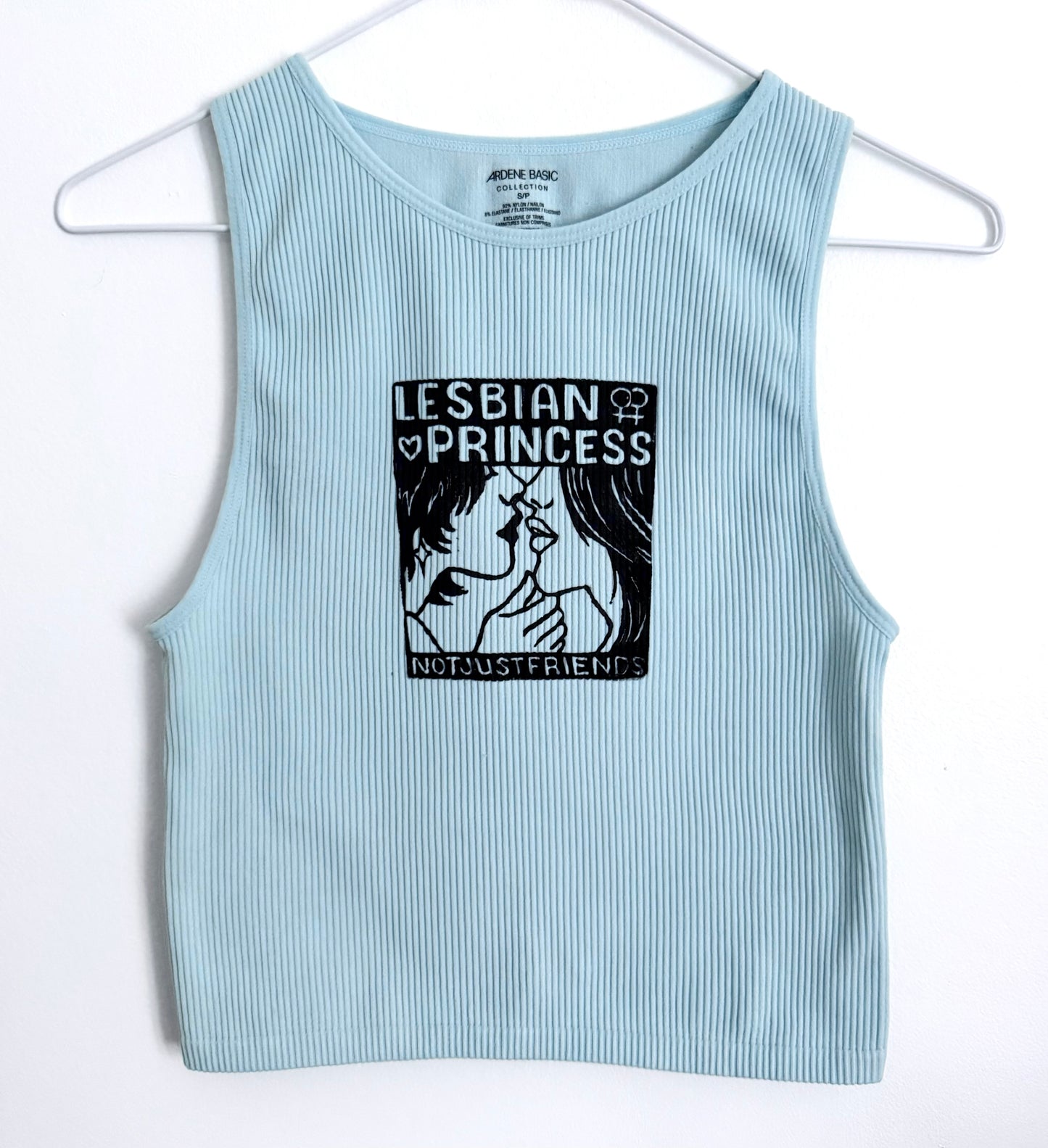 Lesbian Princess Cropped Tank