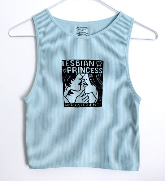 Lesbian Princess Cropped Tank