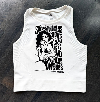 Women’s Wrongs Cropped Tank