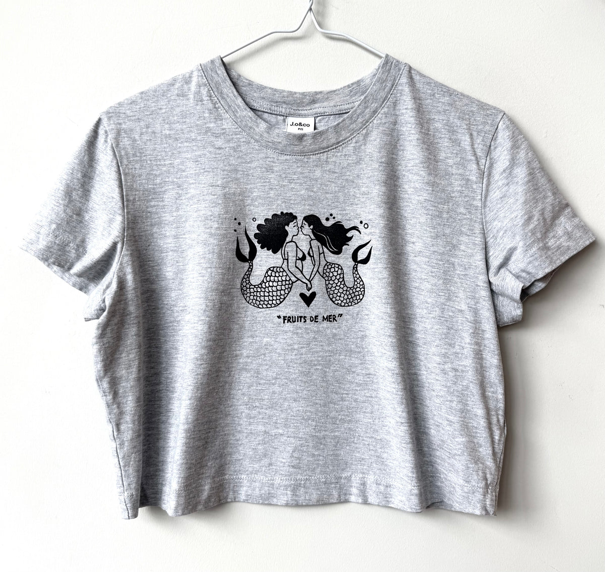 Mermaids Cropped T